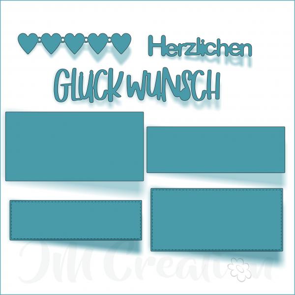 Etiketten für Folder - Stanzschablone